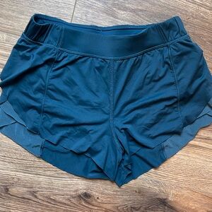 Blueish Green Lululemon Shorts